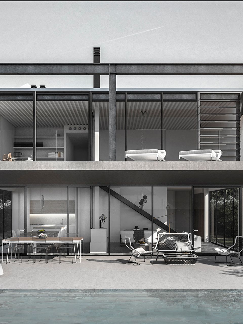 House B