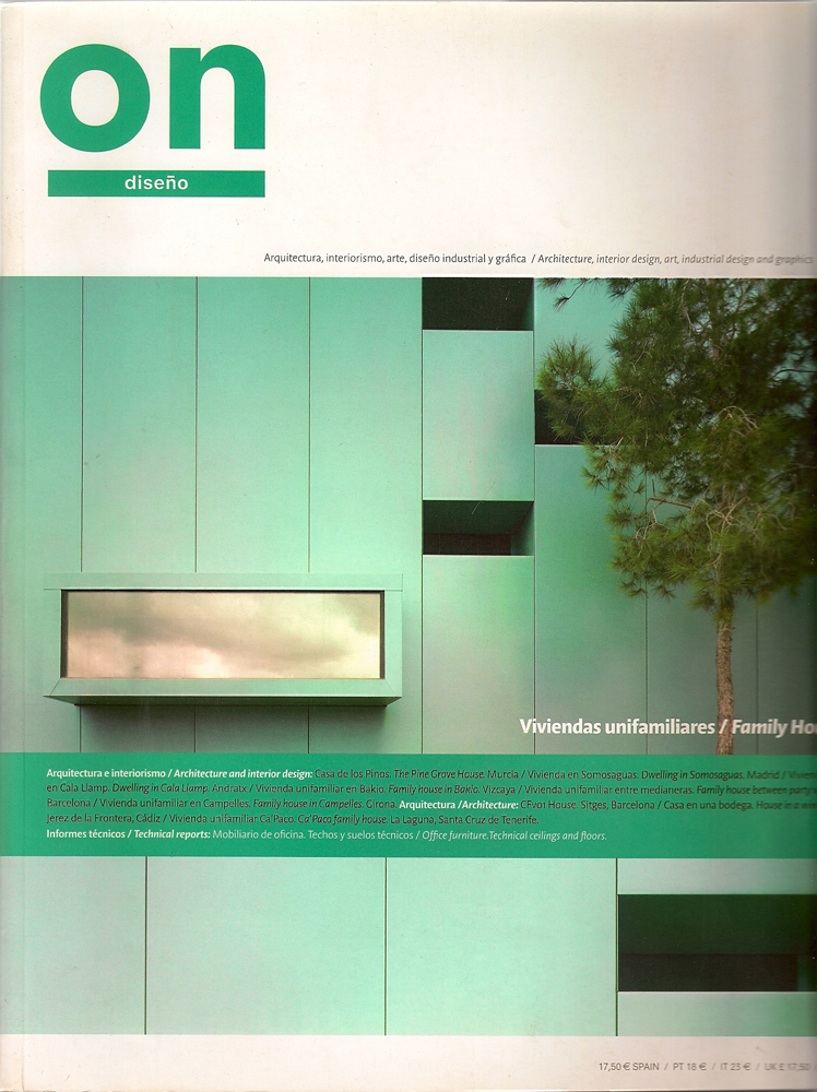 ON Diseño magazine presents the CFv01 House project.