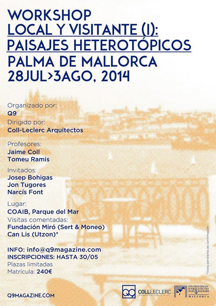 Workshop Mallorca 2014